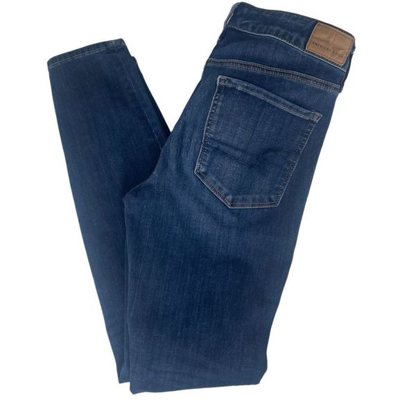 American Eagle High Rise Jegging - Distressed Sz 6 - Picture 8 of 9